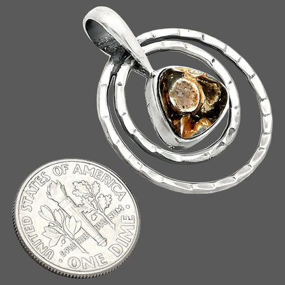 Natural Turtella Jasper - USA Pendant P-1441 SDP151466