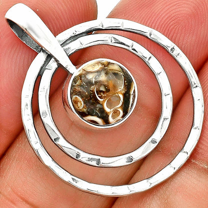Natural Turtella Jasper - USA Pendant P-1441 SDP151486