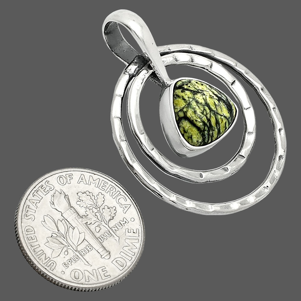 Natural Serpentine Pendant P-1441 SDP151487