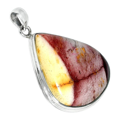 Natural Red Mookaite Pendant P-1124 SDP151521