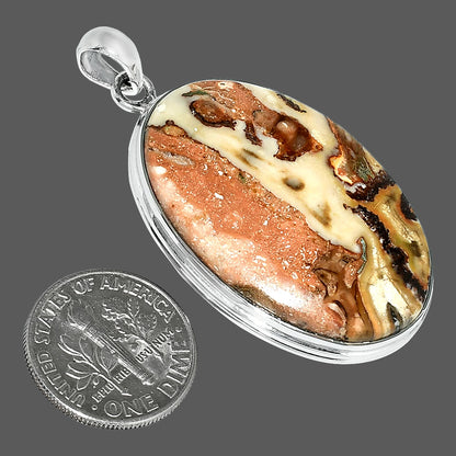 Natural Rosetta Picture Jasper Pendant P-1124 SDP151534