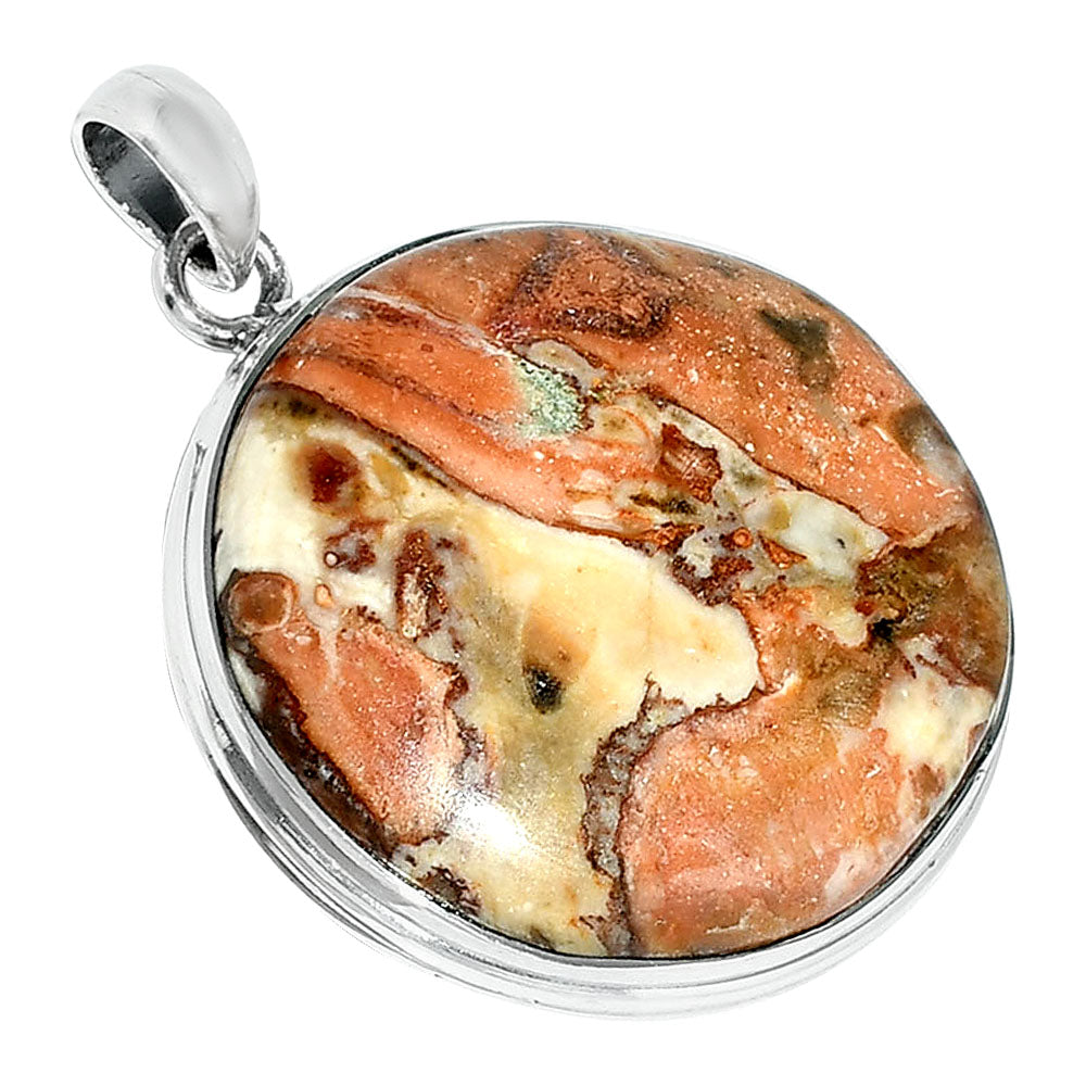 Natural Rosetta Picture Jasper Pendant P-1124 SDP151557