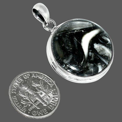 Natural Mexican Cabbing Fossil Pendant P-1124 SDP151568