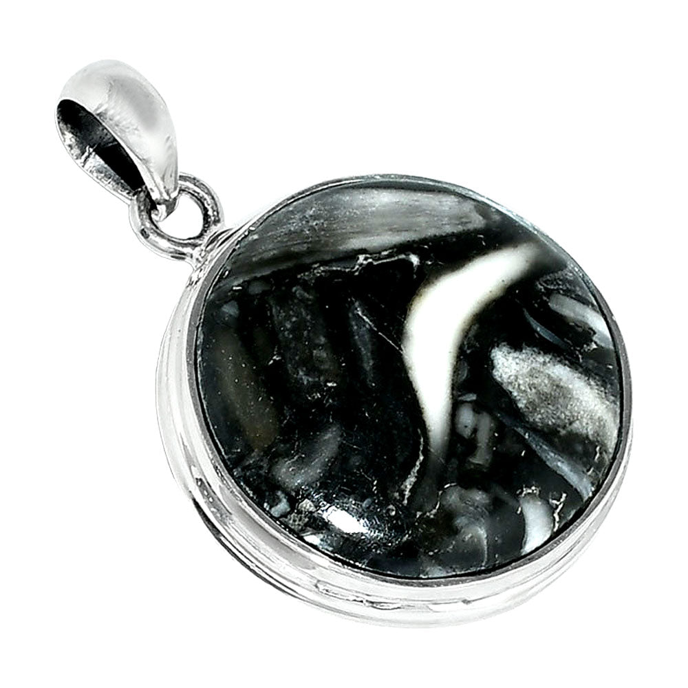 Natural Mexican Cabbing Fossil Pendant P-1124 SDP151568
