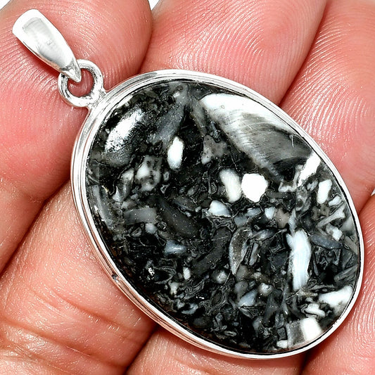 Natural Mexican Cabbing Fossil Pendant P-1124 SDP151599