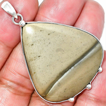 Natural Flint Stone Pendant P-1349 SDP151609