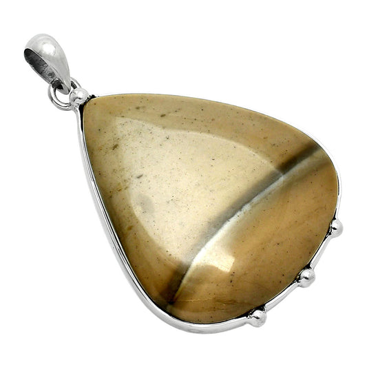 Natural Flint Stone Pendant P-1349 SDP151609