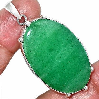 Natural Green Aventurine Pendant P-1349 SDP151611