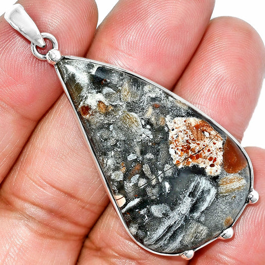 Natural Tabu Jasper Pendant P-1349 SDP151673