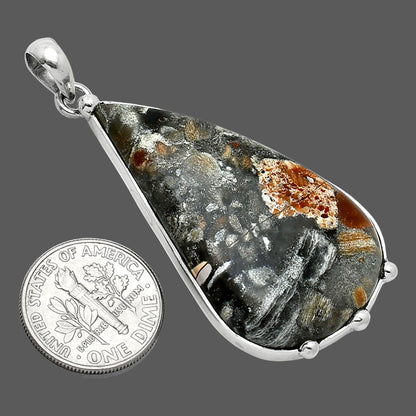 Natural Tabu Jasper Pendant P-1349 SDP151673