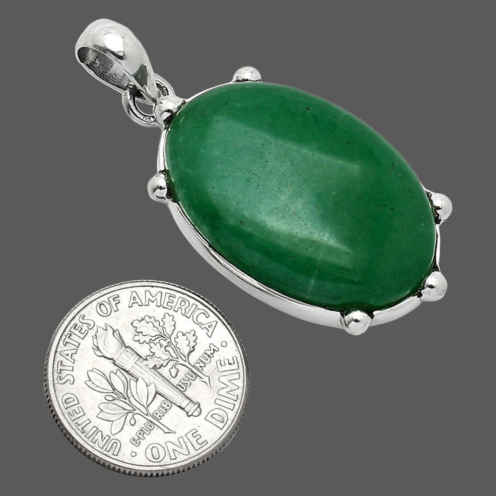 Natural Green Aventurine Pendant P-1349 SDP151683