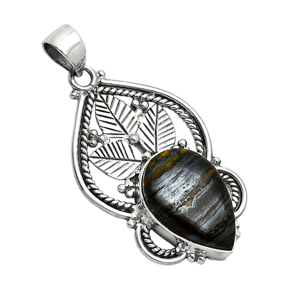 Natural Iron Tiger Eye Pendant P-1258 SDP151894