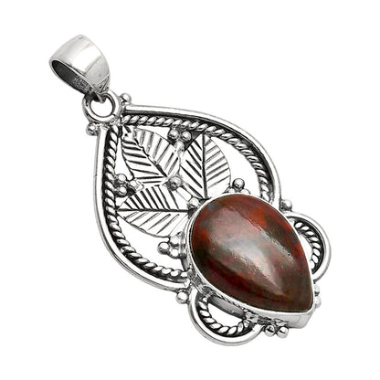 Natural Texas Moss Agate Pendant P-1258 SDP151921