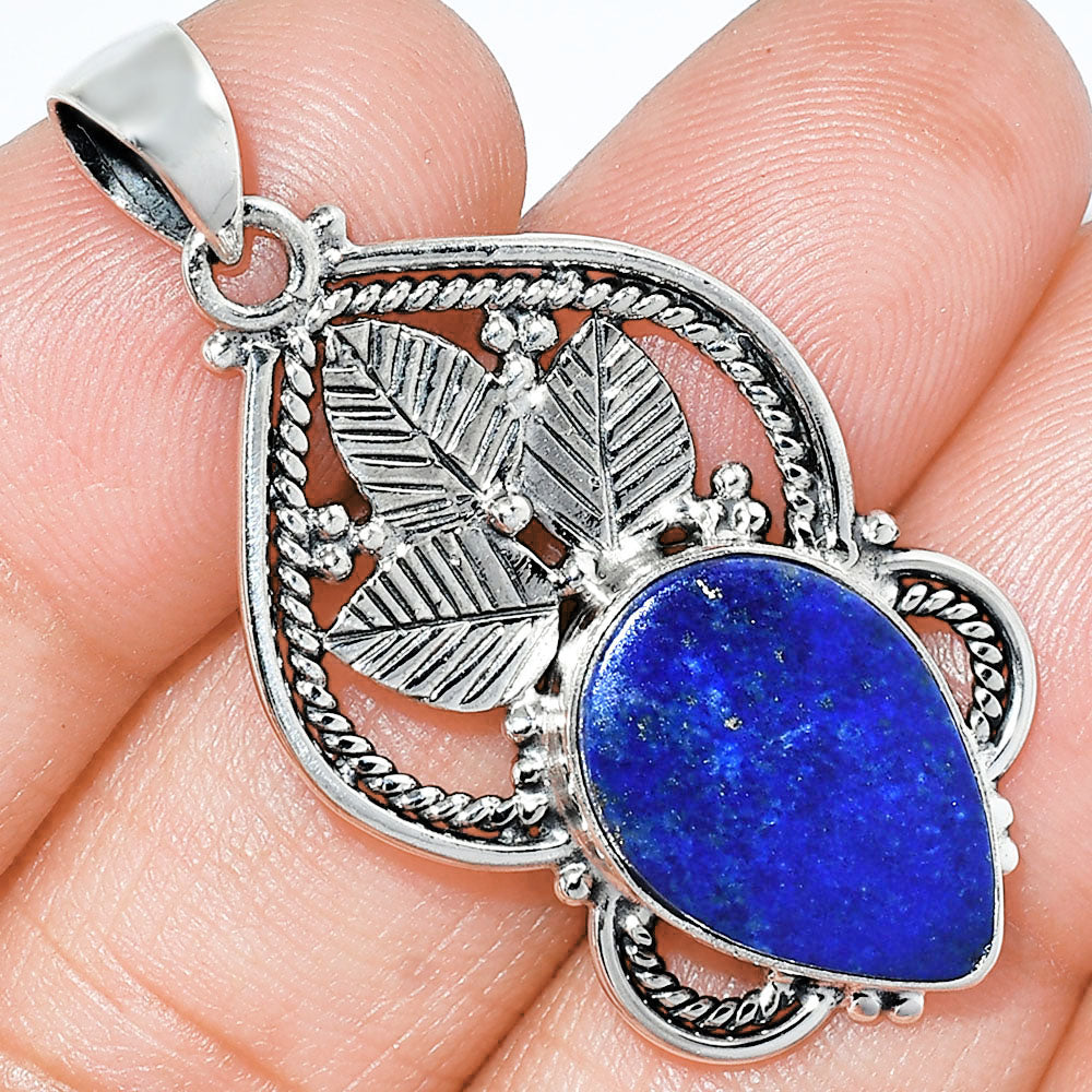 Natural Lapis Lazuli - Afghanistan Pendant P-1258 SDP151933