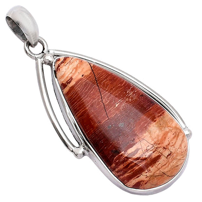 Natural Snake Skin Jasper Pendant P-1566 SDP152321