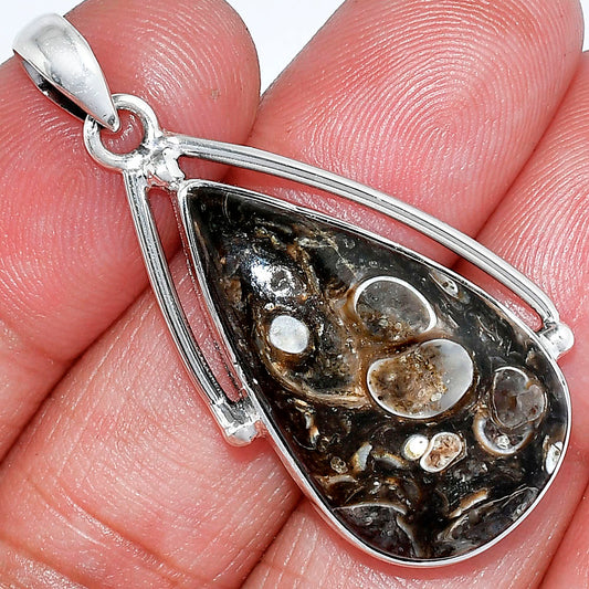 Natural Turtella Jasper - USA Pendant P-1566 SDP152325