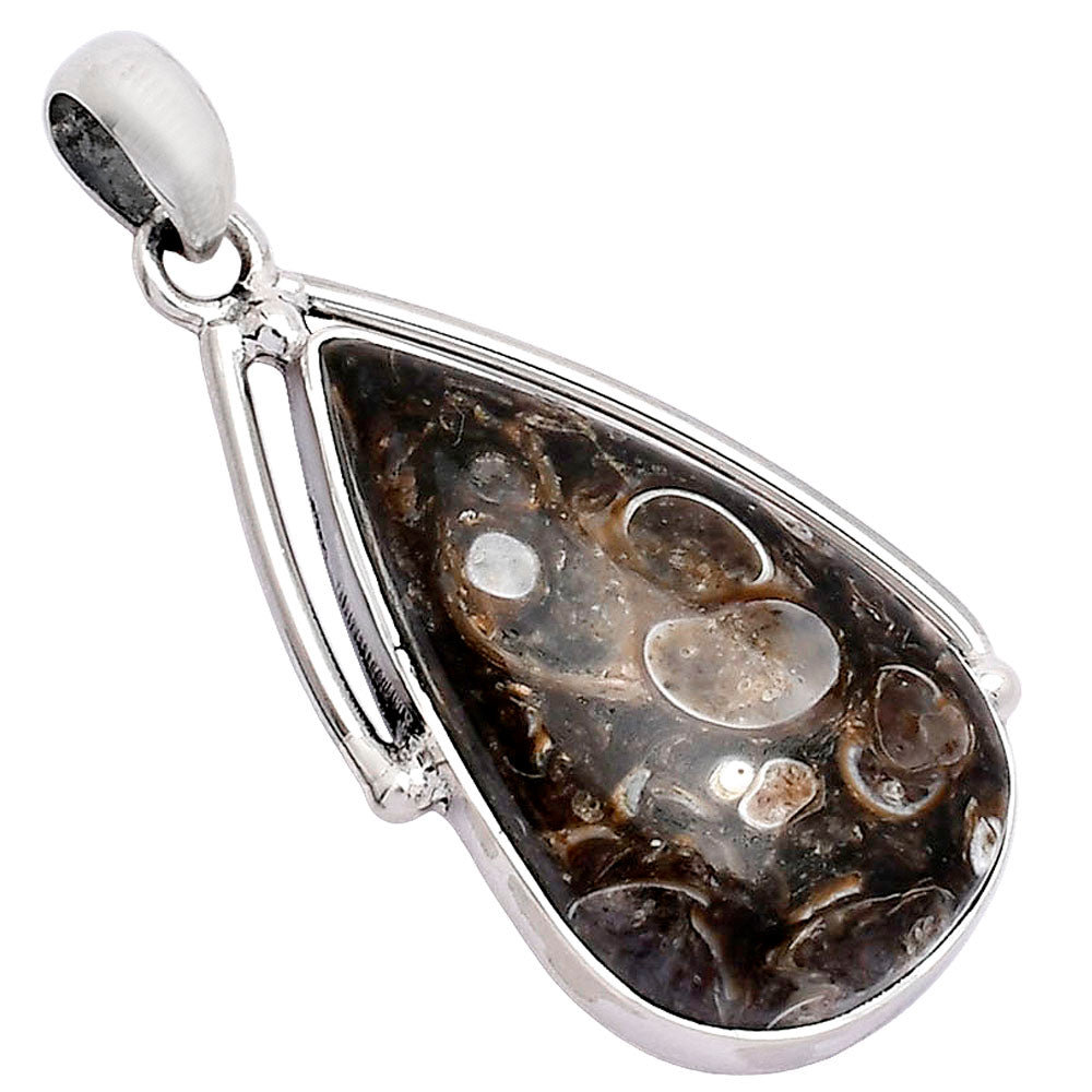 Natural Turtella Jasper - USA Pendant P-1566 SDP152325