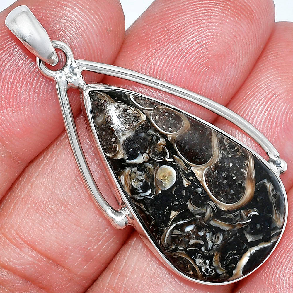 Natural Turtella Jasper - USA Pendant P-1566 SDP152333