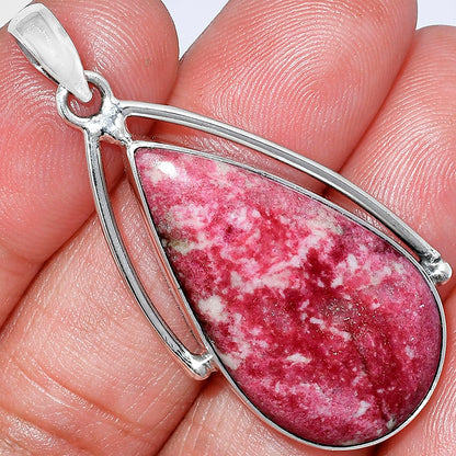 Natural Pink Thulite - Norway Pendant P-1566 SDP152375