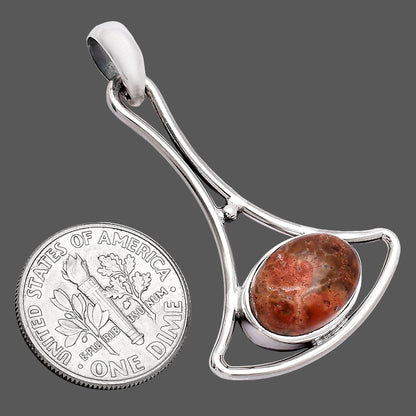 Natural Poppy Jasper Pendant P-1574 SDP152393
