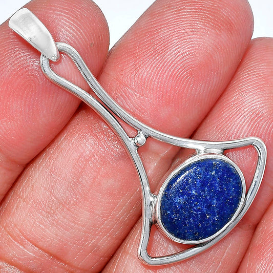Natural Lapis Lazuli - Afghanistan Pendant P-1574 SDP152412