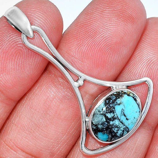 Natural Lucky Charm Tibetan Turquoise Pendant P-1574 SDP152417