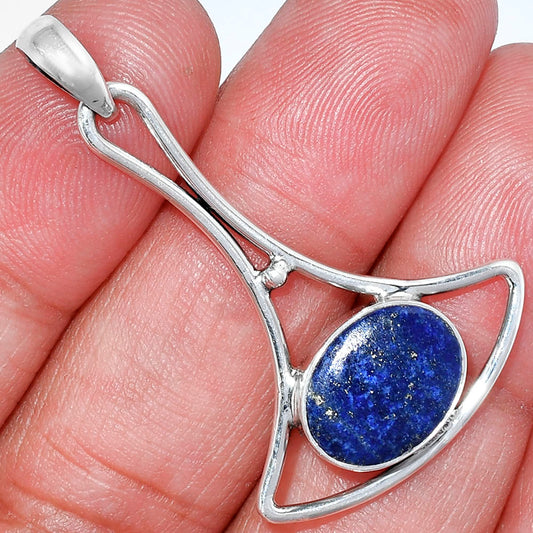 Natural Lapis Lazuli - Afghanistan Pendant P-1574 SDP152421