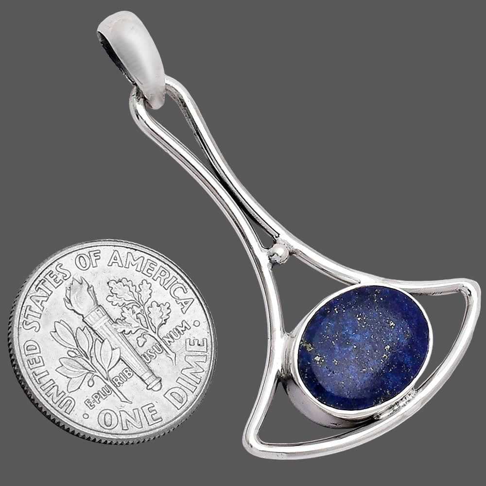 Natural Lapis Lazuli - Afghanistan Pendant P-1574 SDP152421