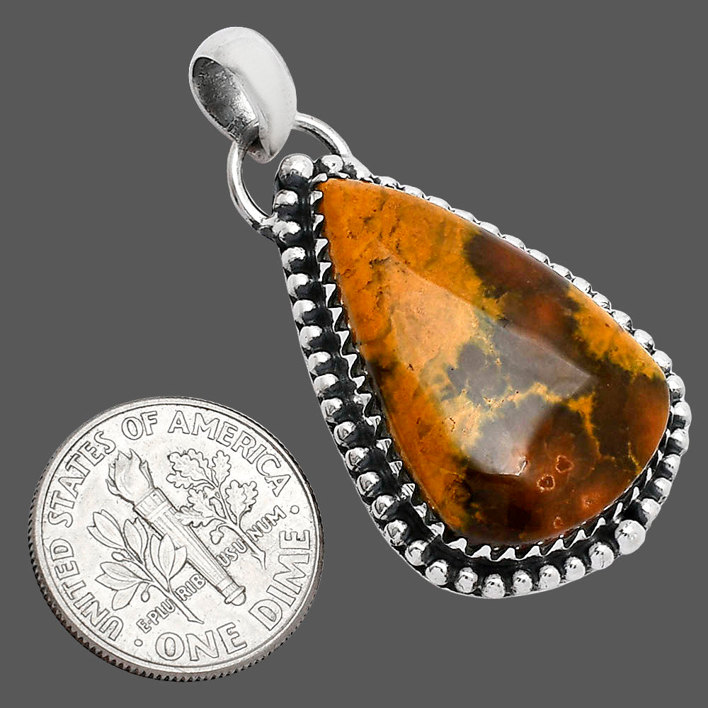 Natural Ocean Jasper - Madagascar Pendant P-1312 SDP152434