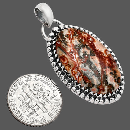Natural Leopard Skin Jasper Pendant P-1312 SDP152436
