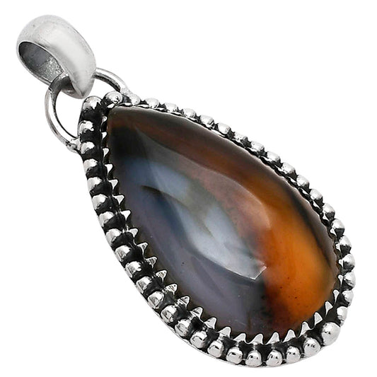Natural Montana Agate - USA Pendant P-1312 SDP152441