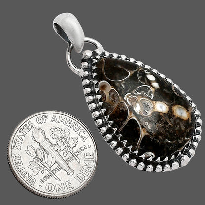 Natural Turtella Jasper - USA Pendant P-1312 SDP152443