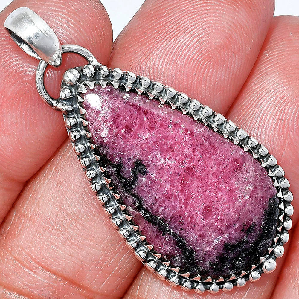 Natural Rhodonite Pendant P-1312 SDP152459