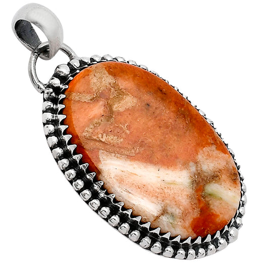 Natural Red Sponge Coral Pendant P-1312 SDP152461