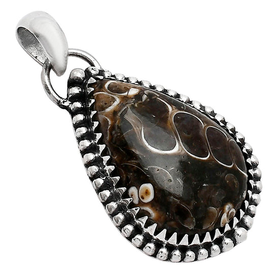 Natural Turtella Jasper - USA Pendant P-1312 SDP152463