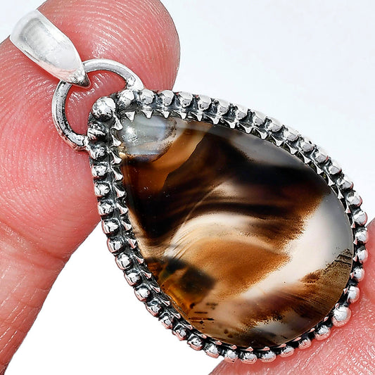 Natural Montana Agate - USA Pendant P-1312 SDP152471