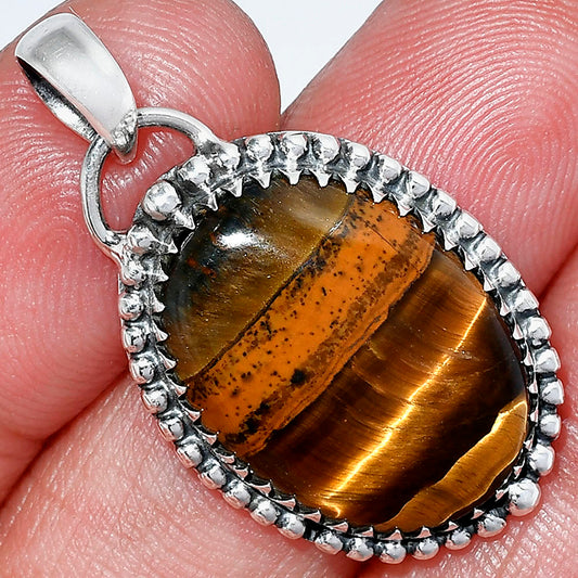 Natural Tiger Eye - Africa Pendant P-1312 SDP152491