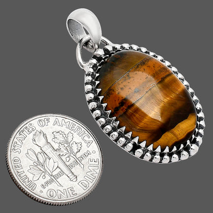 Natural Tiger Eye - Africa Pendant P-1312 SDP152491