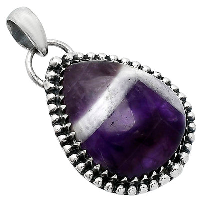 Natural Chevron Amethyst Pendant P-1312 SDP152492