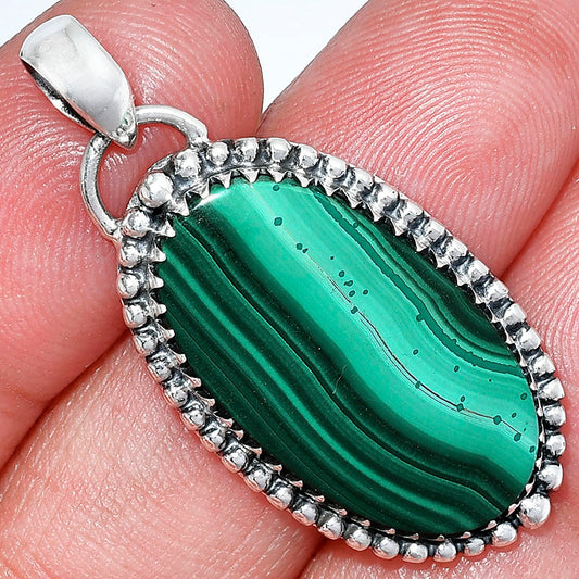 Natural Malachite Eye - Congo Pendant P-1312 SDP152511