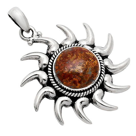 Sun - Rare Cady Mountain Agate Pendant P-1264 SDP152570