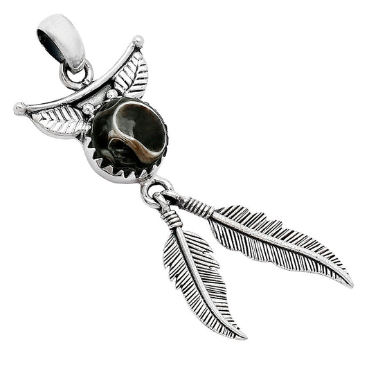 Feather - Turtella Jasper - USA Pendant P-1284 SDP152901