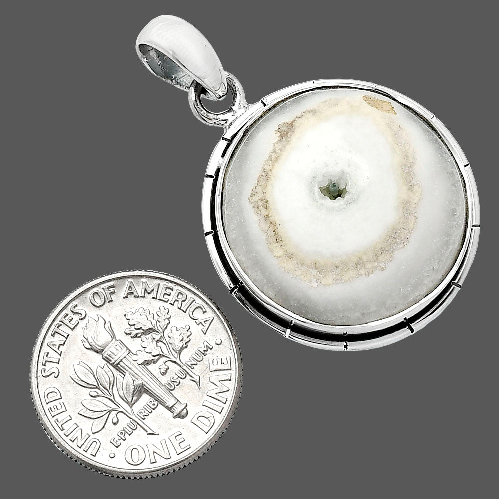 Natural Solar Quartz Eye Pendant P-1065 SDP152976