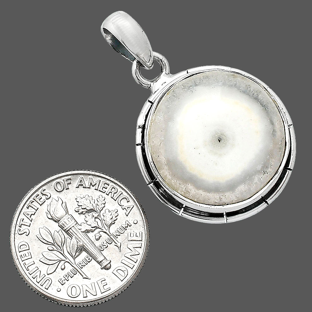 Natural Solar Quartz Eye Pendant P-1065 SDP152984