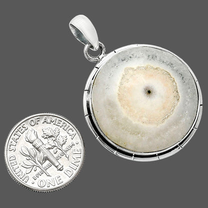 Natural Solar Quartz Eye Pendant P-1065 SDP152990