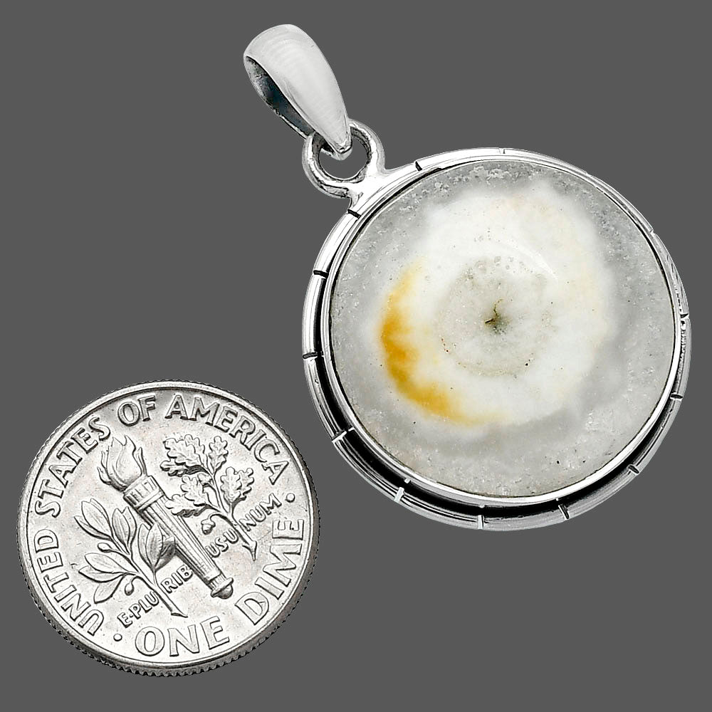 Natural Solar Quartz Eye Pendant P-1065 SDP152991