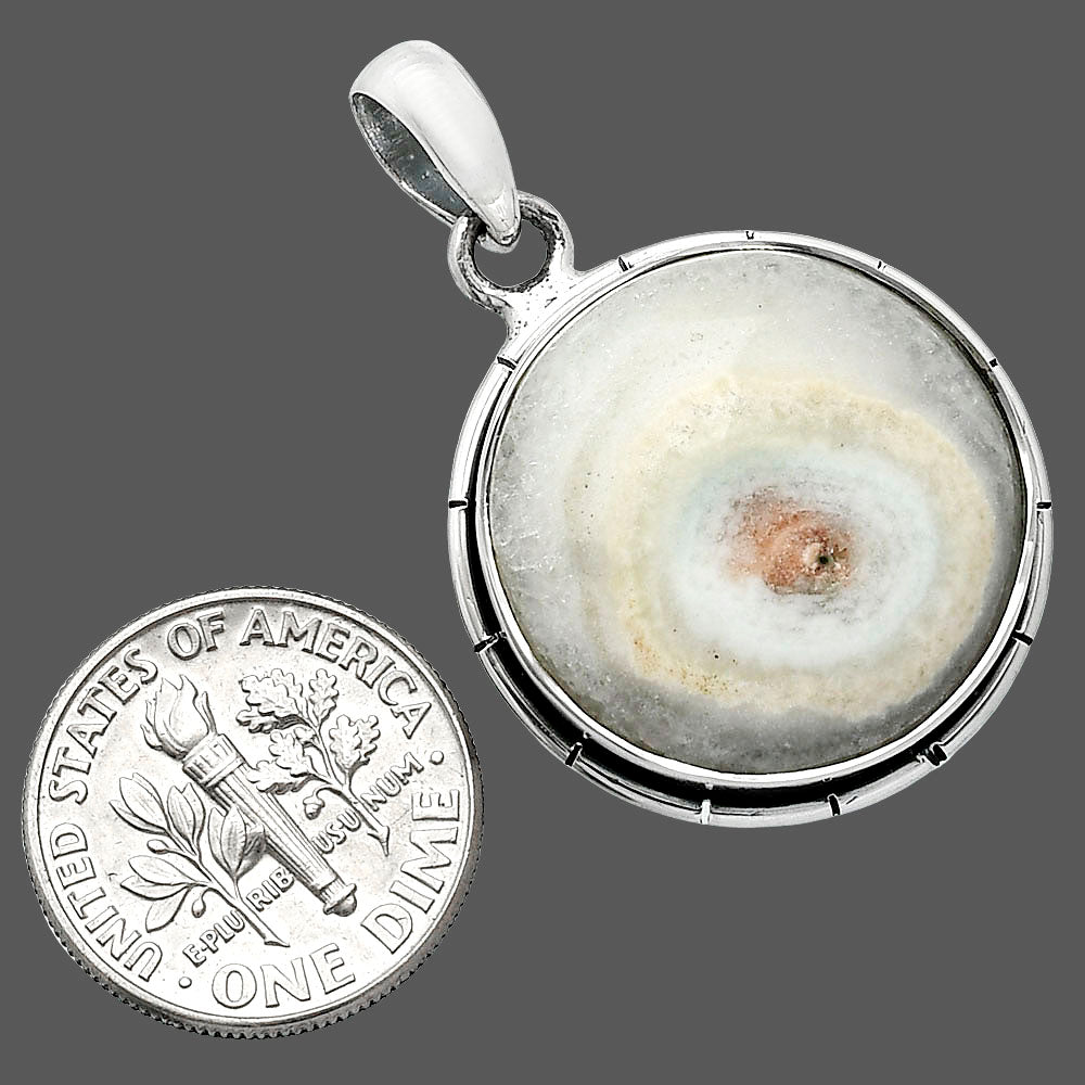 Natural Solar Quartz Eye Pendant P-1065 SDP152992
