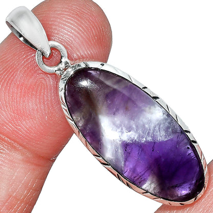 Natural Chevron Amethyst Pendant P-1079 SDP153006