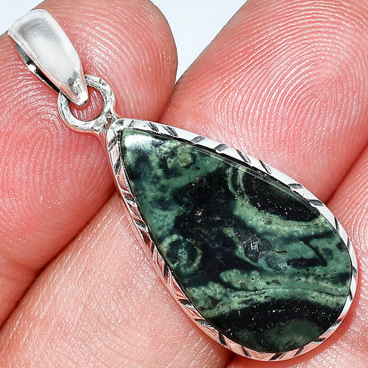Natural Star Galaxy Jasper Pendant P-1079 SDP153012