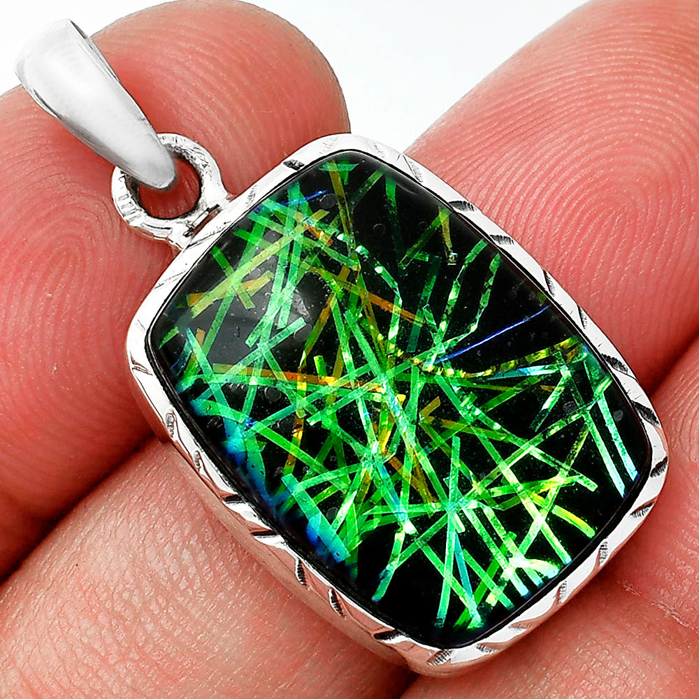 Dichroic Glass Pendant P-1079 SDP153042